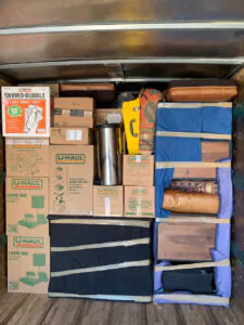 How can I know which storage unit I need for my move?