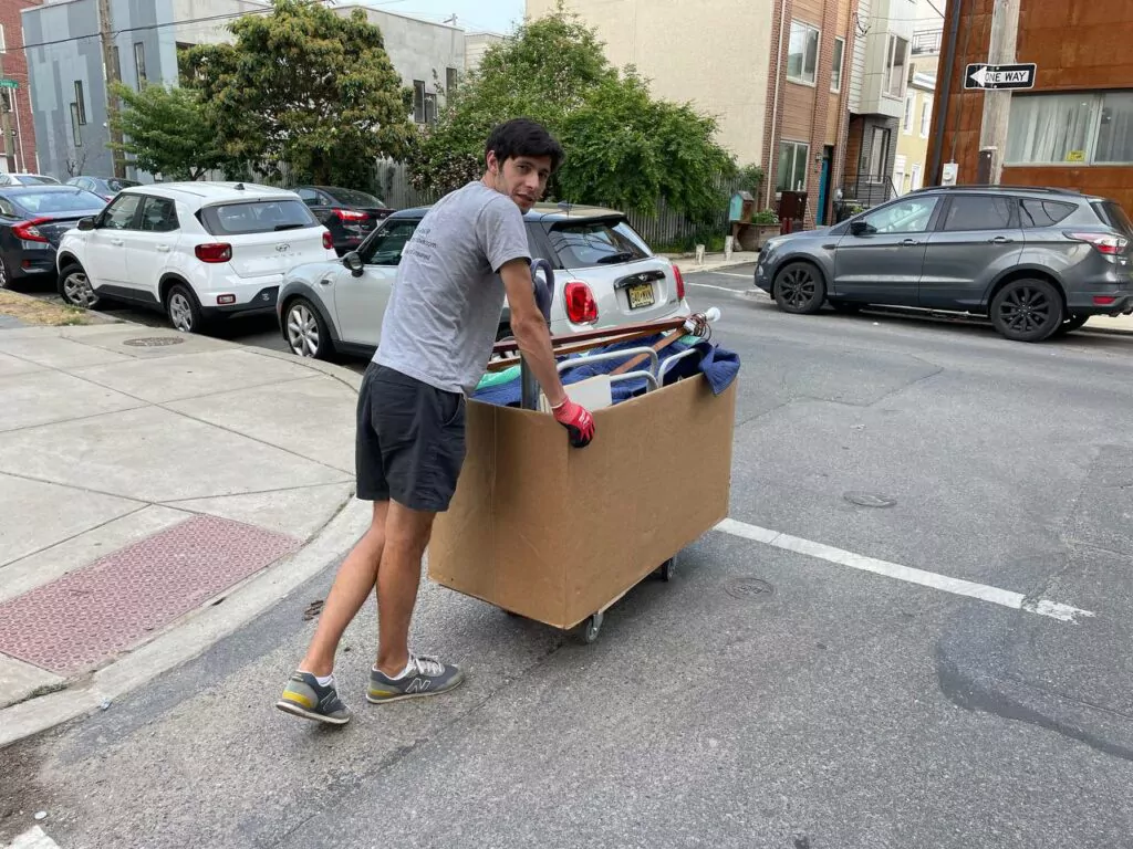 How to move a fridge