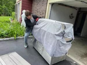 How to move a fridge